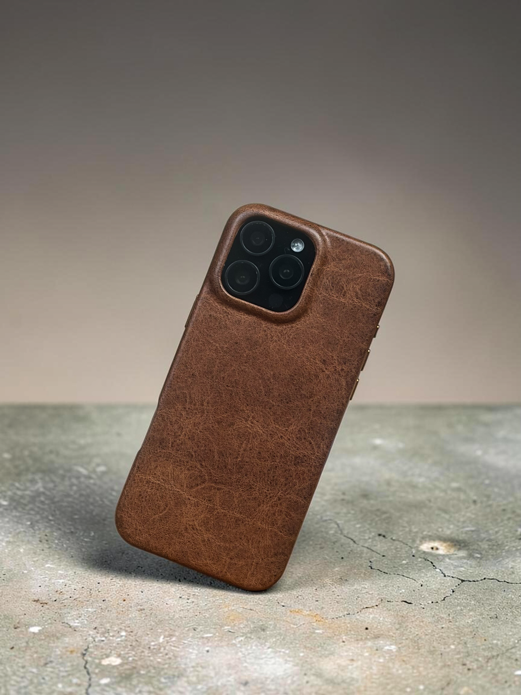 iPhone 16 Pro Max Case - Brunello Brown #Color_Brunello Brown