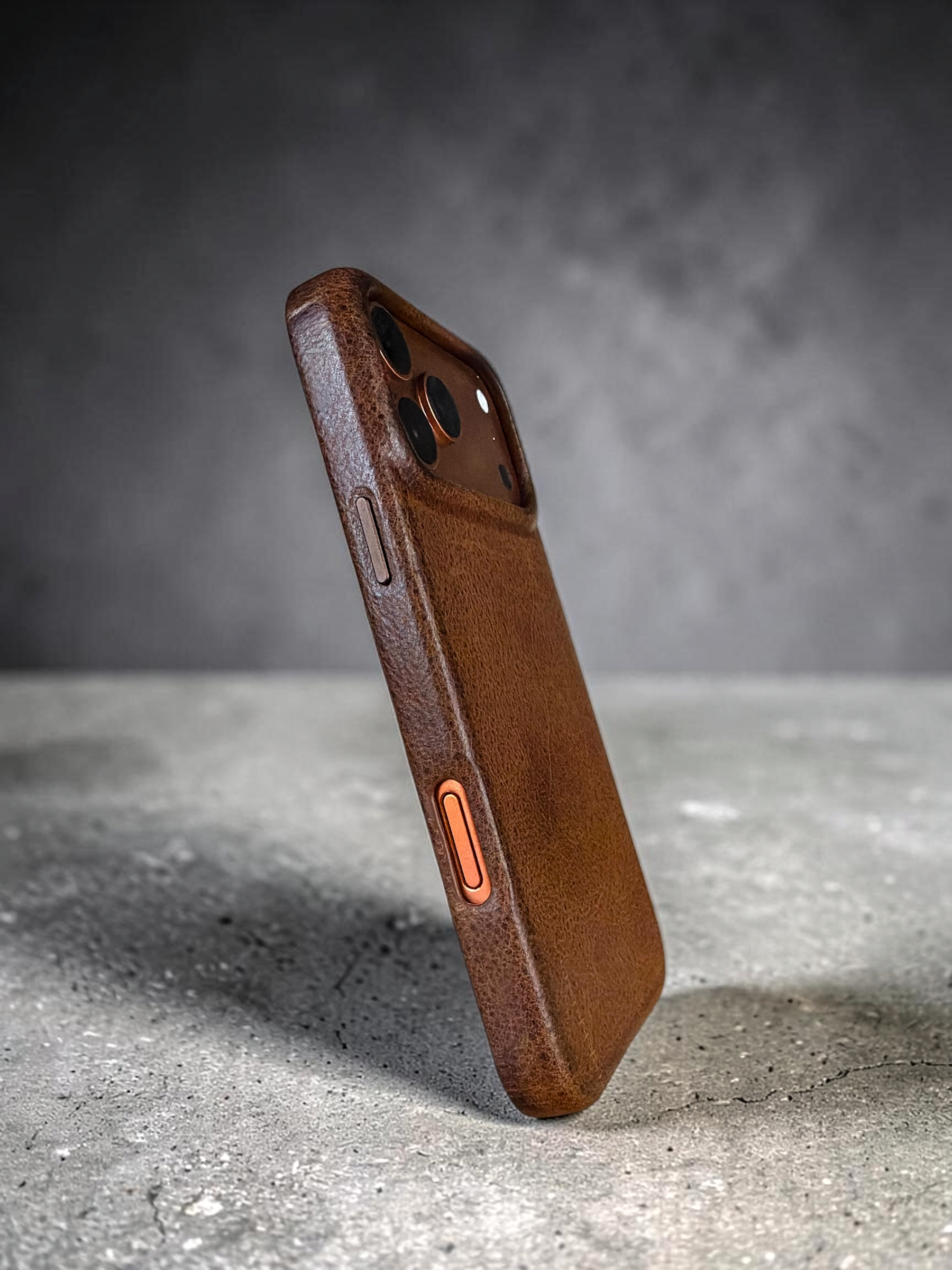 iPhone 17 Pro Max Case - Brunello Brown #Color_Brunello Brown