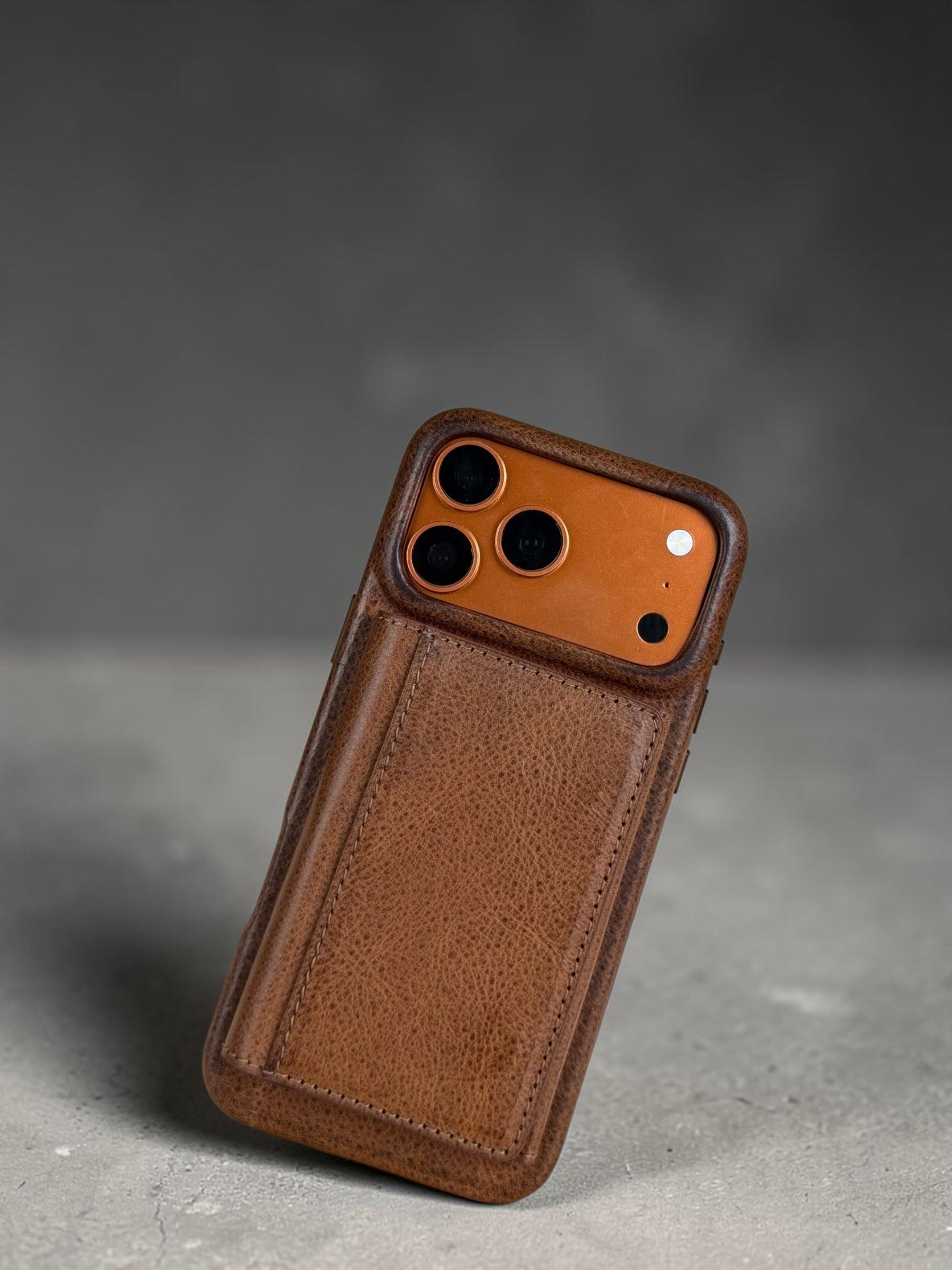 iPhone 17 Pro Max Case - Brunello Brown #Color_Brunello Brown